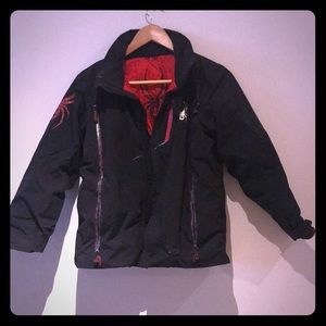 Boys Spyder ski jacket